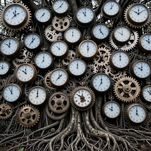 Arboreal Clockwork Symphony of Time