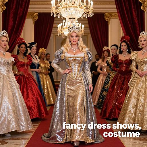 Extravagant Fancy Dress Ballroom Gala