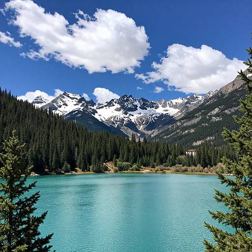 Serene Piney Lake in Vail
