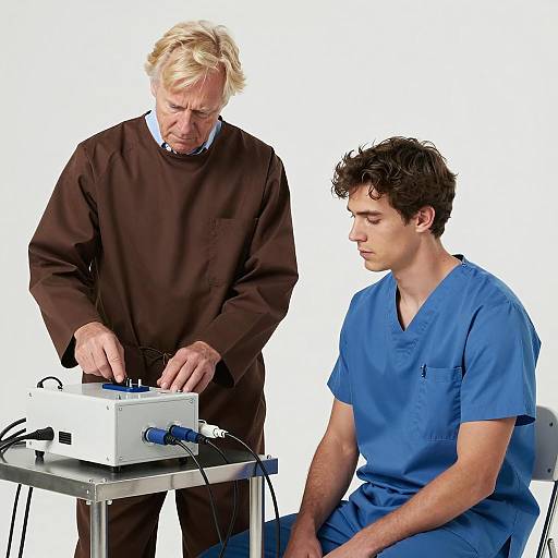 Intense Medical Collaboration Photograph