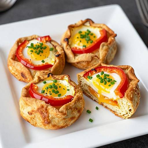 Golden-Brown Galettes with Eggs