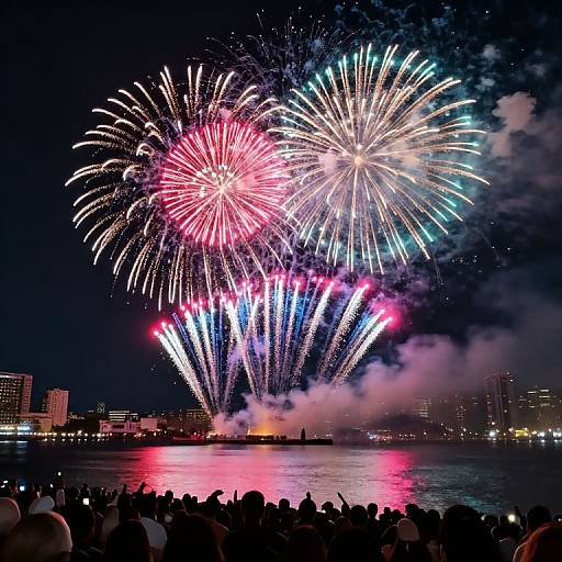 Electric Symphony of Night Fireworks