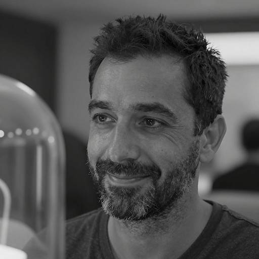 Candid Portrait of a Middle-Aged Man