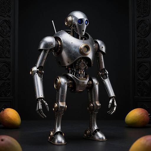 Biopunk Droid in Mango Coconut Style