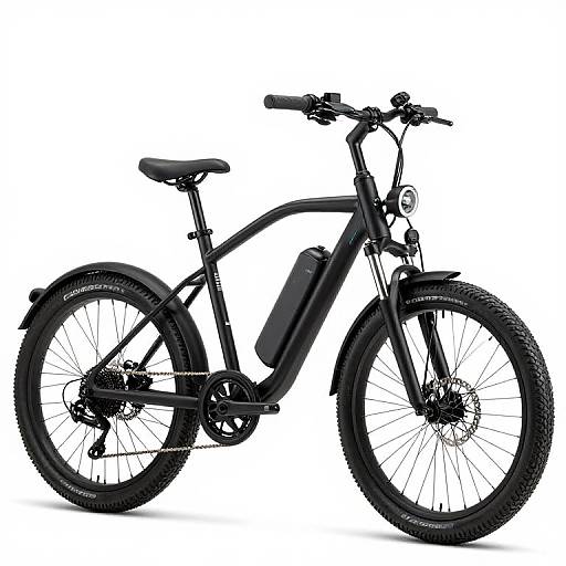 Modern Electric Bicycle with Sleek Design