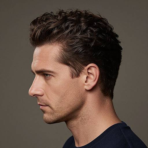 Textured Pompadour on Fit European Man