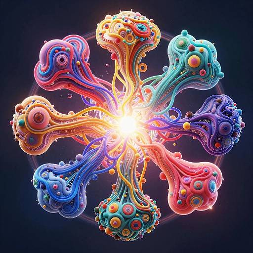 AI Neural Networks Visualizing Creativity