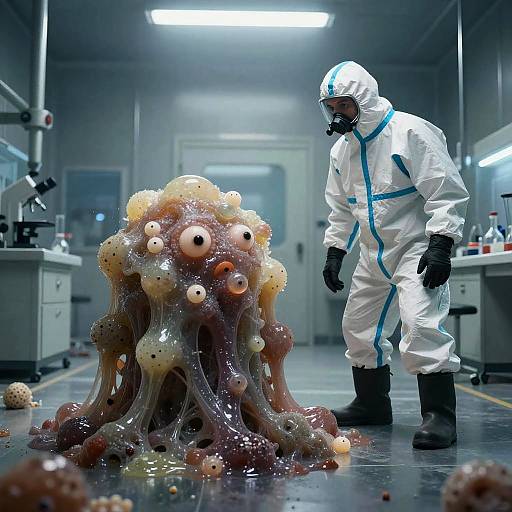 Unstoppable Goo in Dystopian Lab