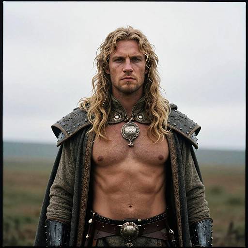 Legendary Rohan Horse Lord Portrait