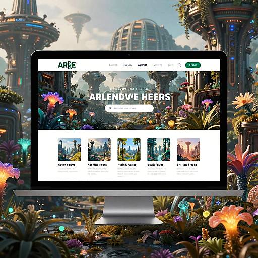 Sci-Fi Alien Worlds AI Generator