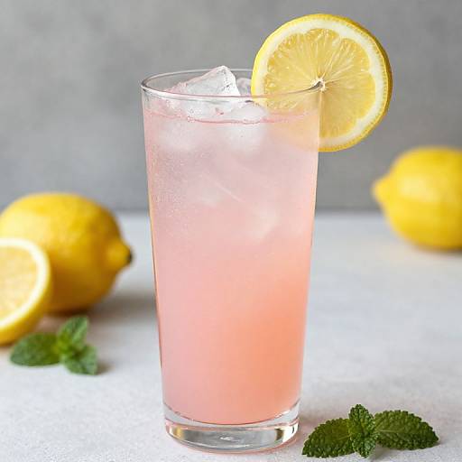 Shabby Chic Pink Lemonade Drink