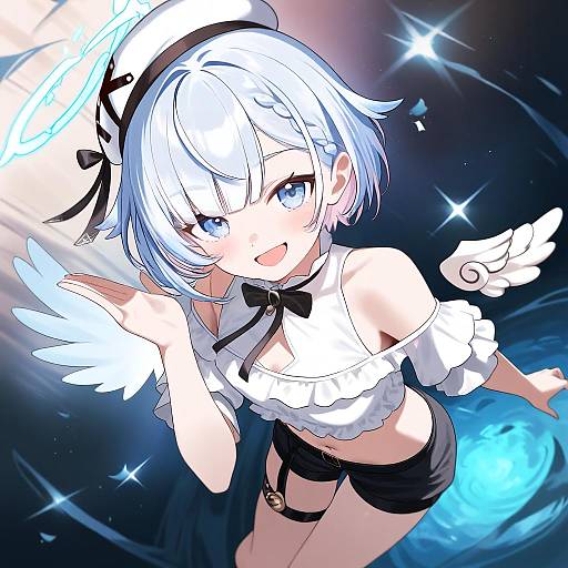 Illustration of Amemiya nazuna, vshojo in the style of Takunomi