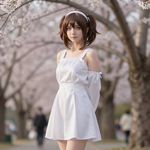 Lifestyle costume photo of Muramatsu sakura. Cosplay clothes
