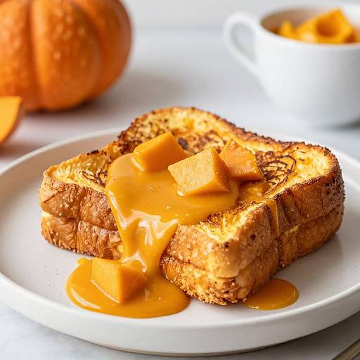 Pumpkin Eggnog French Toast Delight