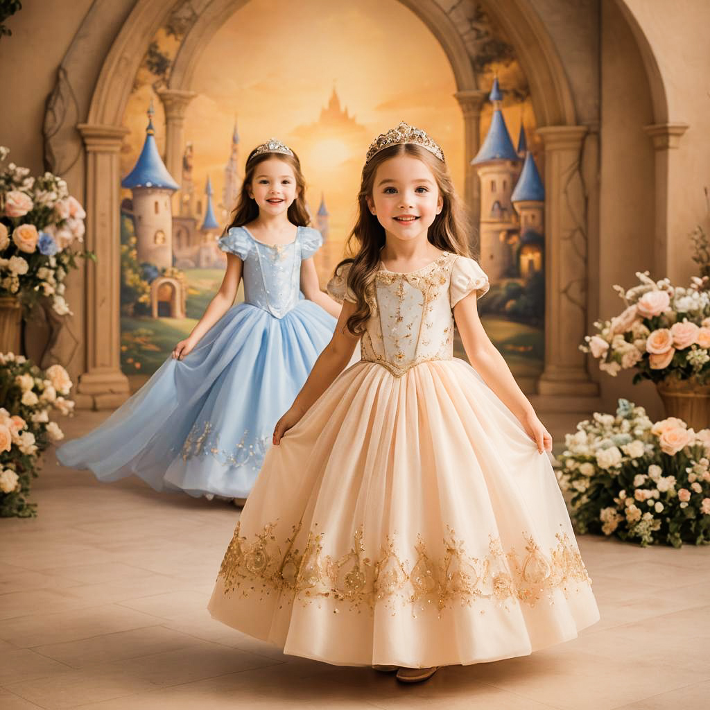 Whimsical Cinderella Photo Shoot for Girls