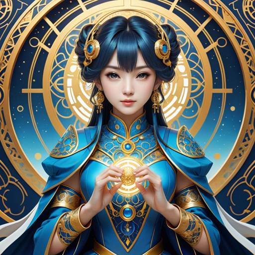 Vibrant Fantasy Anime Artwork in High Resolution