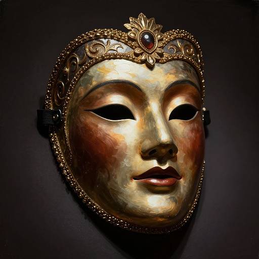 Ornate Venetian Theatrical Mask