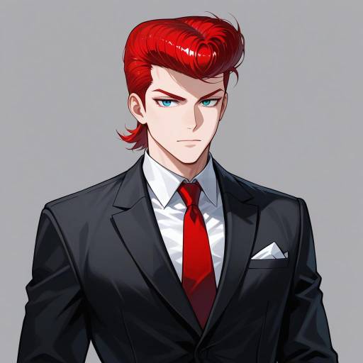 Sophisticated Male in Formal Attire Sophisticated Male in Formal Attire
