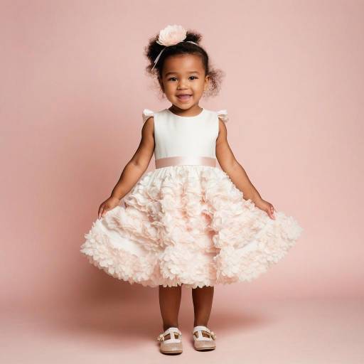 Smiling Toddler Girl in Pink Dress