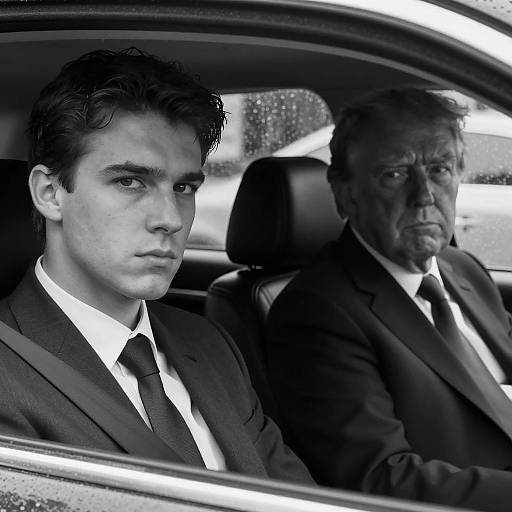 Intense Connection in Black-and-White