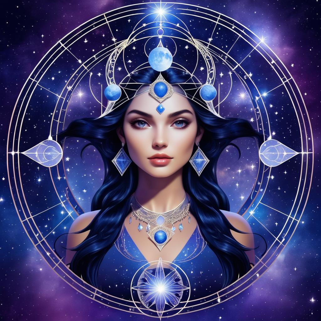 Mystical Priestess of the Divine Feminine