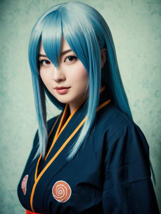 Realistic Nagato Uzumaki Cosplay Photo