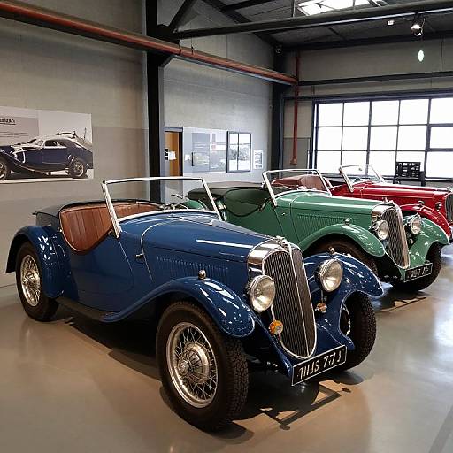 Jowett Cars Display at Museum