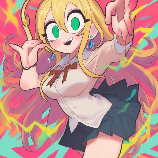 Illustration of Aihara yuzu, citrus (saburouta) in the style of Gashi-gashi