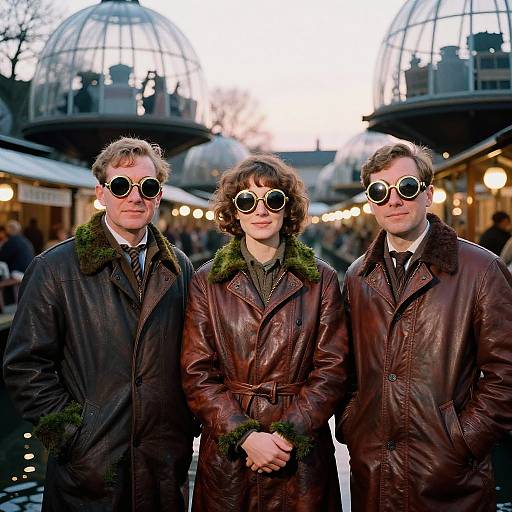 Steam-Age Librarians in Floating Canal Market