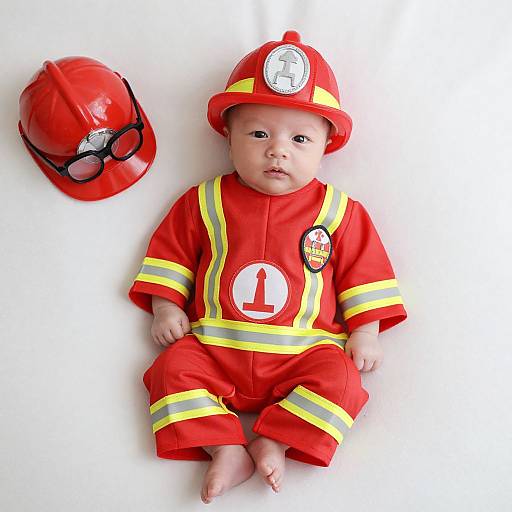 Newborn Fireman Costume for Kids