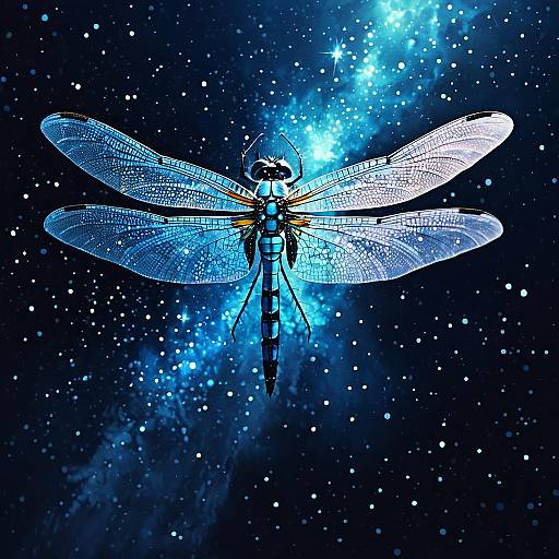 Nebulous Dragonfly of Constellation Wings