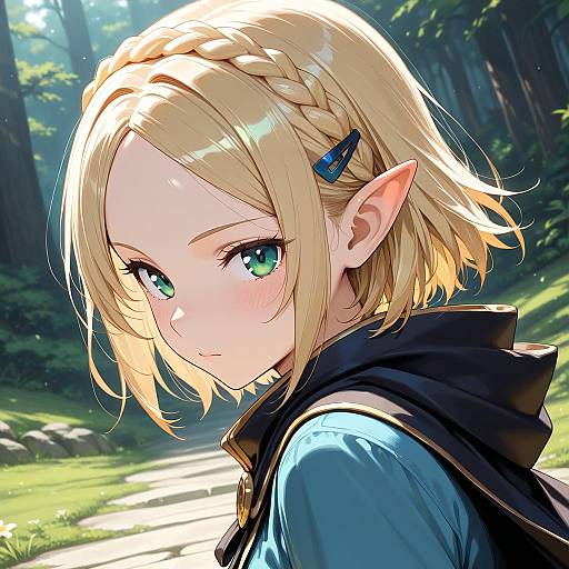 Intricate Portrait of a Girl in Detail