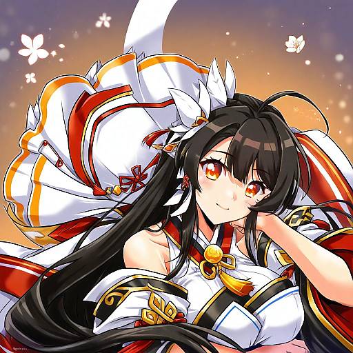 Illustration of Ara haan, elsword in the style of San-pon