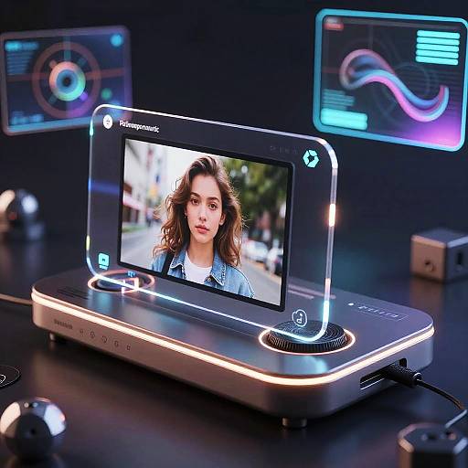 Augmented Reality Image Styler Interface