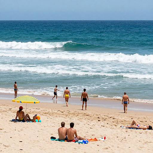 Ultra-Realistic Sunny Beach Scene