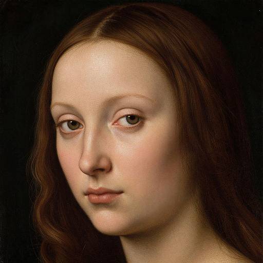 Ultrafine Detailed Woman's Portrait Painting