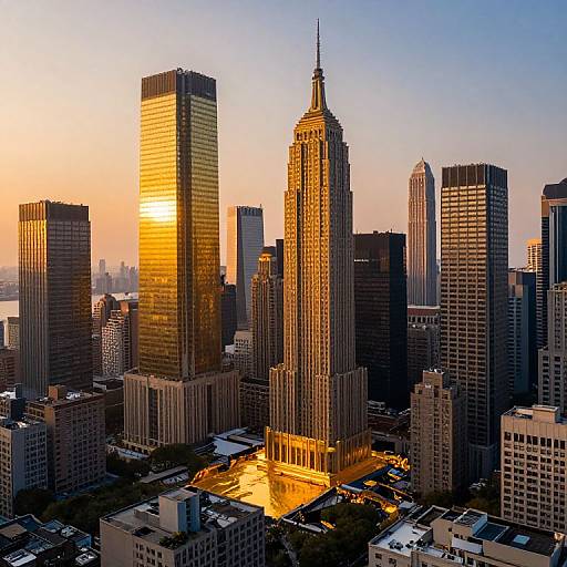 Living Skyscrapers Singing to Sun