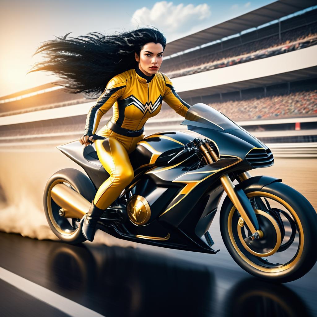 Dynamic Speedster: Wonder Woman Racer