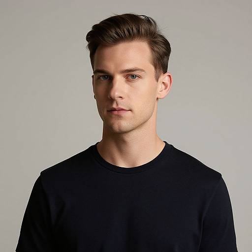 Classic European Blowout Portrait