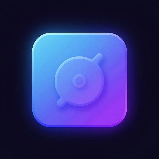 Sleek Modern Tech Icon Design