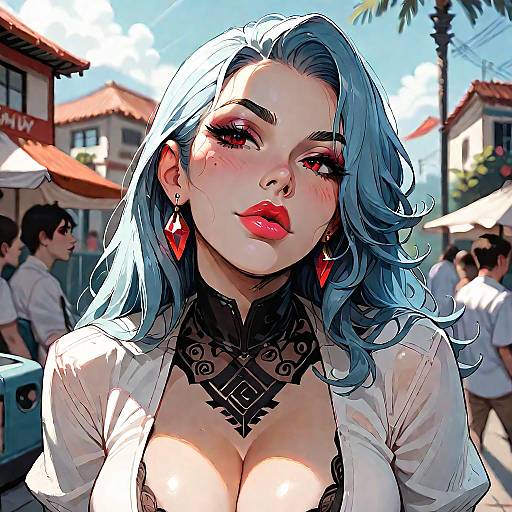 Amateur Portrait of a Gorgeous Woman