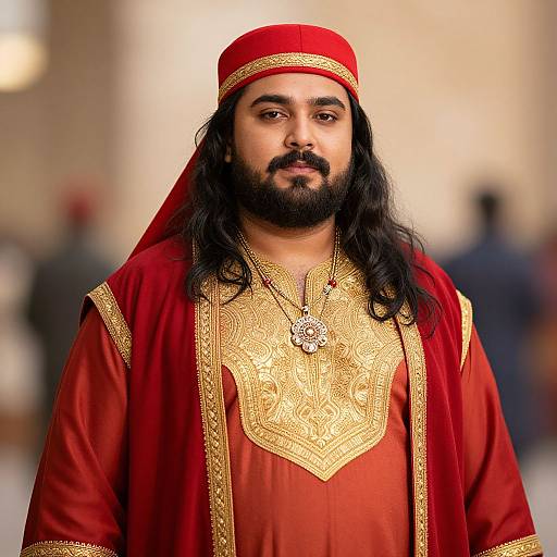 Plus Size Jafar Costume Man