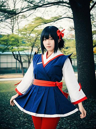 Sexy Suruga Kanbaru Cosplay Photo