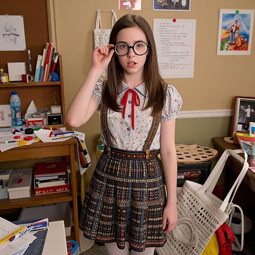 Charming Deb Costume in Cozy Room