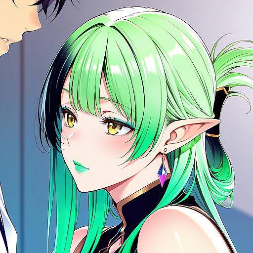 Illustration of Hanabatake chaika, nijisanji in the style of Nanao (mahaya)