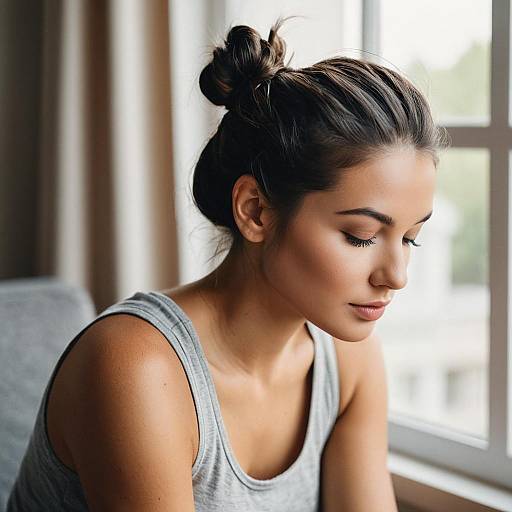 Soft-Focus Portrait of Fit Woman
