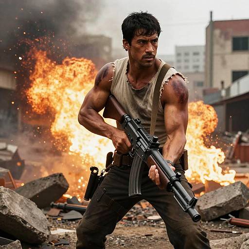 Rambo Lone Fighter in Warzone