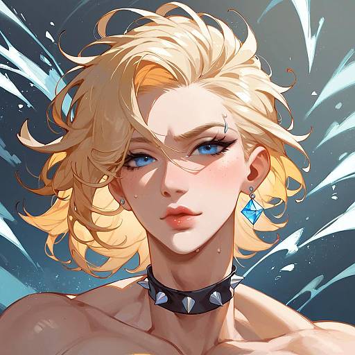 Abstract CT Scanner with Studded Details