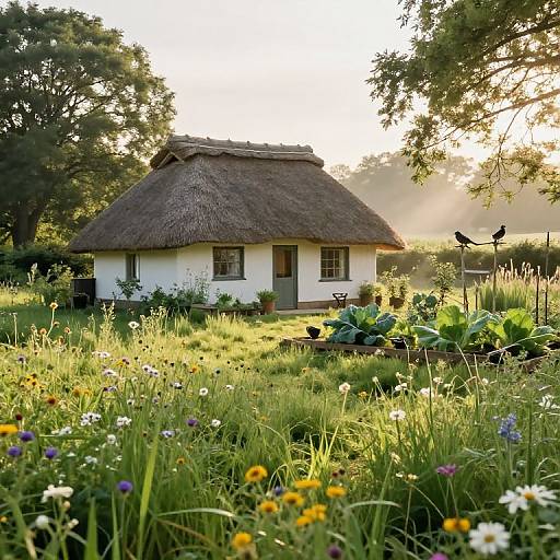 Cozy Cottage in Lush Meadow