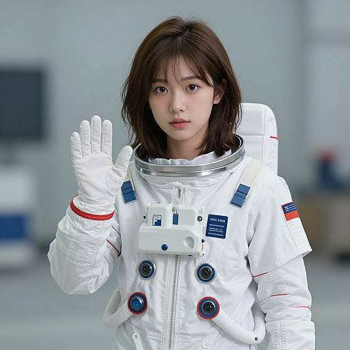 Realistic Infant in Space Suit